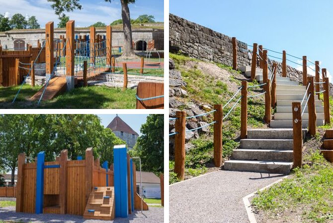 Lars Laj játszótér Kuressaare vár Lars Laj játszótér Kuressaare vár