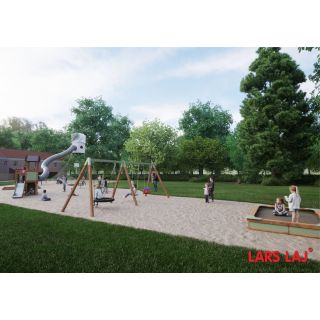 Green Playground In The Park Area_2234