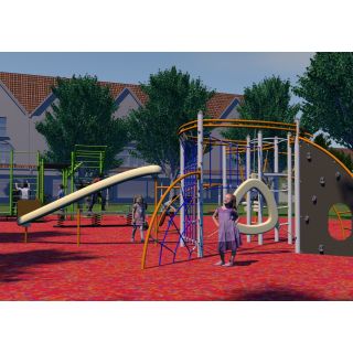 Metal Climbing Frame - Solaris_2197