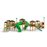 Forest City castle with slide