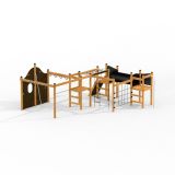 Motor Function Center Nature, wooden playhouse