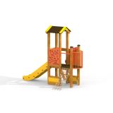 Pixie playhouse with slide