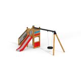 Single Swing with Tower single slide