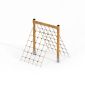 V-shape Net wooden playhouse